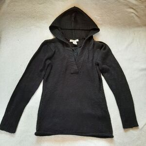 Suspicious Lines Pullover Wool Mix Hoodie Size M